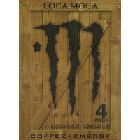 Java Monster Loca Moca Energy Drink - 4 Each