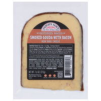 Yancey's Fancy Cheese, Smoked Gouda with Bacon, New York - 7.6 Ounce