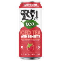 The Ryl Co. Iced Tea, with Benefits, Antioxidant Superblend, Raspberry - 16 Fluid ounce