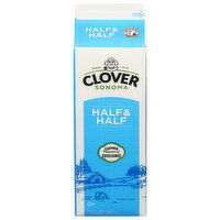 Clover Sonoma Half & Half - 32 Ounce