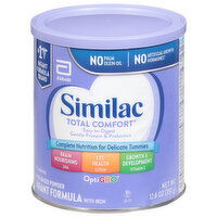 Similac Infant Formula, with Iron, Milk-Based Powder, 0-12 Months, 12.6 Ounce