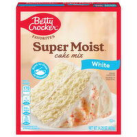 Betty Crocker Cake Mix, White, 14.25 Ounce