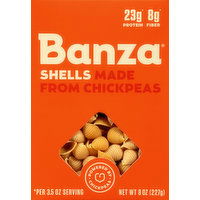 Banza Shells, Made from Chickpeas - 8 Ounce