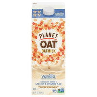 Planet Oat Oatmilk, Vanilla - 52 Fluid ounce