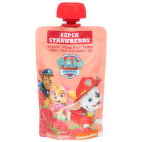 Paw Patrol Mixed Fruit Puree, Organic, Super Strawberry - 3.5 Ounce