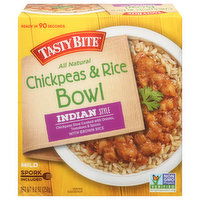 Tasty Bite Chickpeas & Rice Bowl, Indian Style, Mild - 8.8 Ounce