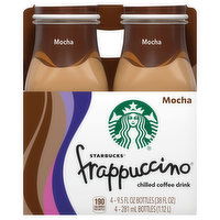 Starbucks Starbucks Frappuccino Chilled Coffee Drink Mocha 9.5 Fl Oz 4 Count Bottle - 4 Each