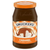 Smucker's Flavored Topping, Caramel - 12.25 Ounce