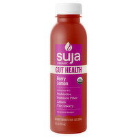 Suja Organic Gut Health Berry Lemon Fruit Juice Drink - 12 Fluid ounce