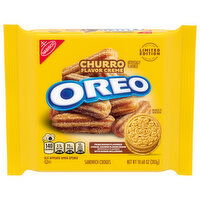 Oreo Sandwich Cookies, Churro Flavored Creme - 10.68 Ounce