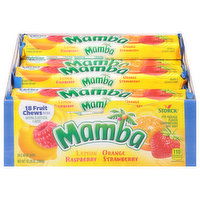 Mamba Fruit Chews, Assorted - 24 Each