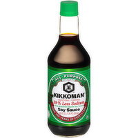 Kikkoman 38% Less Sodium Soy Sauce - 20 Fluid ounce