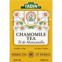 Tadin Herbal Tea, Chamomile, Bags - 24 Each