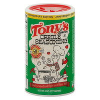 Tony Chachere's Creole Seasoning, Original - 8 Ounce