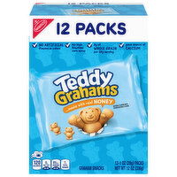 Teddy Grahams Graham Snacks, 12 Packs - 12 Each