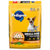 Pedigree Food for Dogs, Adult, Small Dog, Roasted Chicken, Rice & Vegetable Flavor - 14 Pound