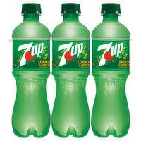 7-UP Soda, Lemon Lime Flavored, 16.9 Ounce