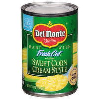 Del Monte Sweet Corn, Cream Style, Golden - 14.75 Ounce