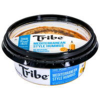 Tribe Hummus, Mediterranean Style - 8 Ounce