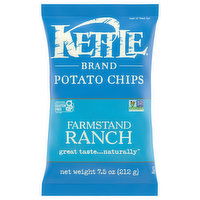 Kettle Potato Chips, Farmstand Ranch, 7.5 Each