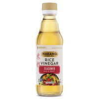 Nakano Rice Vinegar, Mild & Sweet, Seasoned - 12 Fluid ounce