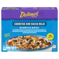 Delimex Carnitas & Salsa Roja Burrito Bowl - 10.5 Ounce