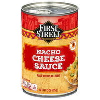 First Street Medium Nacho Cheese Sauce - 425 Gram