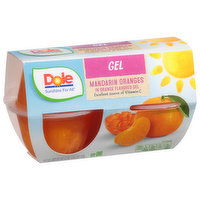 Dole Mandarin Oranges, in Orange Flavored Gel, Gel, 4 Each