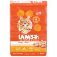 IAMS Cat Food, with Chicken, Adult 1+ Years, Healthy Adult - 16 Pound