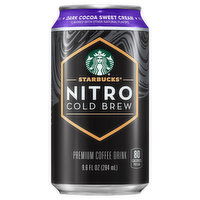 Starbucks Coffee Drink, Dark Cocoa Sweet Cream, Premium, Cold Brew, Nitro