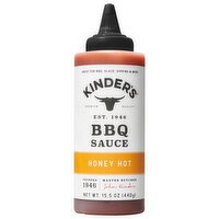Kinder's Honey Hot BBQ Sauce - 15.5 Ounce