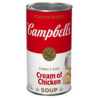 Campbell's Soup, Cream of Chicken, Condensed, Family Size - 22.6 Ounce