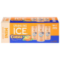 Sparkling Ice Zero Sugar Orange Cream Mini Sparkling Water - 10 Each