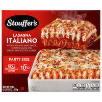 Stouffer's Lasagna, Italiano, Party Size - 90 Ounce