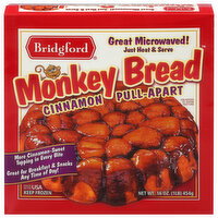 Bridgford Cinnamon Pull-Apart Monkey Bread - 454 Gram