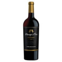 Menage a Trois Dark Red Blend Midnight California Wine