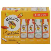 Malibu Cocktail, Assorted, Variety Pack - 8 Each