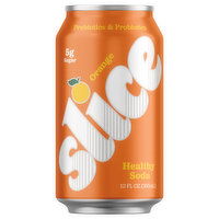 Slice Healthy Soda, Orange - 12 Fluid ounce