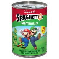 SpaghettiOs Super Mario Fun Shapes Pasta with Meatballs - 15.6 Ounce