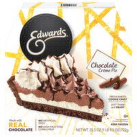 Edwards Pie, Chocolate Creme - 25.5 Ounce