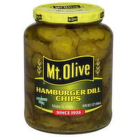 Mt. Olive Hamburger Dill Chips - 32 Fluid ounce