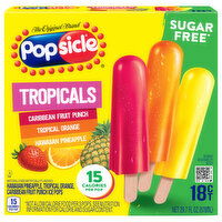 Popsicle Sugar Free Tropicals Ice Pops