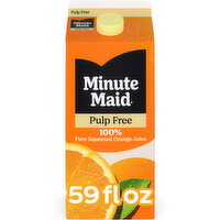 Minute Maid Pulp Free Orange Juice Carton