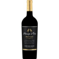 Menage a trois Dark Red Blend, Midnight, California, 2018 - 750 Millilitre