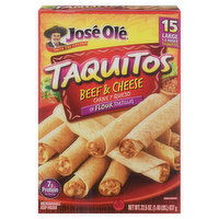 Jose Ole Taquitos, Beef & Cheese