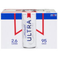 24 PK Michelob Ultra Beer, Light, Superior