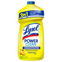 Lysol Power Clean Concentrated Sparkling Lemon & Sunflower Essence Scent Multi-Surface Cleaner - 28 Fluid ounce