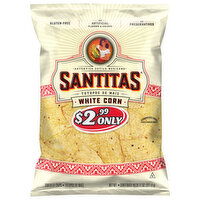 Santitas White Corn Tortilla Chips - 11 Ounce