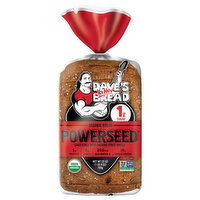 Dave's Killer Bread Bread, Organic, Powerseed, 25 Ounce