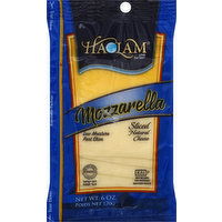 Haolam Cheese, Sliced, Low Moisture, Mozzarella, Part Skim - 6 Ounce